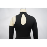 Women irregular sexy Top and skirt two-piece set
