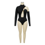 Women irregular sexy Top and skirt two-piece set