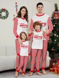 Christmas Family Wear Print Long Sleeve Pajama Set