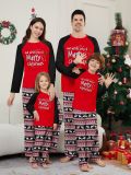 Christmas Family Wear Print Long Sleeve Pajama Set