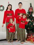 Christmas Family Wear Print Long Sleeve Pajama Set