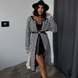 Women's Fashion Casual Long Knitting Shirt Loose Cardigan Sweater Jacket