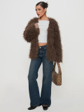 Fashion Faux Fur Coat Women's Jacket