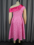 Africa A-Line Plus Size Women's Formal Party Evening Dress