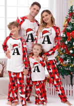 Christmas Family Wear home clothes print long-sleeved Pajama Set