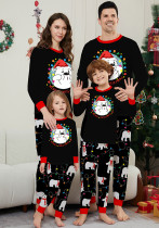 Christmas Family Wear home clothes polar bear seven-color light long-sleeved Pajama Set