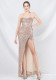 Plus Size Women Sequin Formal Party Maxi Evening Dress