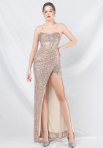 Plus Size Women Sequin Formal Party Maxi Evening Dress Plus Size Women Sequin Formal Party Maxi Evening Dress