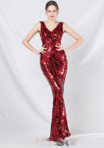 Plus Size Women Sequin Formal Party Maxi Evening Dress Plus Size Women Sequin Formal Party Maxi Evening Dress