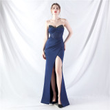 Plus Size Women Sequin Formal Party Maxi Evening Dress