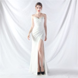 Plus Size Women Sequin Formal Party Maxi Evening Dress