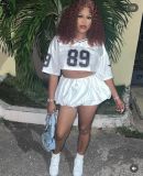 Women Ball Jersey T-shirt