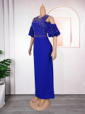 Plus size African Women formal party party dress