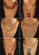 Women accessories style cross chain punk necklace