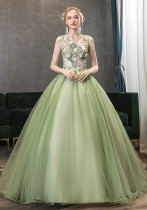 Women colorful puffy skirt maxi evening dress(Processing time need 3-6 days) Women colorful puffy skirt maxi evening dress(Processing time need 3-6 days)