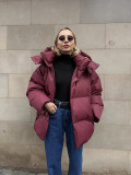 Autumn And Winter Women's Loose Cotton-Padded Jacket