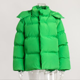 Autumn And Winter Women's Loose Cotton-Padded Jacket