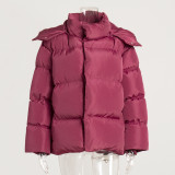 Autumn And Winter Women's Loose Cotton-Padded Jacket