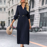Women solid dress