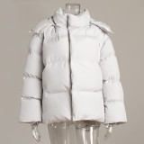 Autumn And Winter Women's Loose Cotton-Padded Jacket