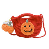 Christmas Wool Knitting Bag Fashionable Shoulder Bag Santa Claus Bag
