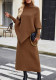 Autumn And Winter High Collar Long Sleeve Sweater Fashion Loose Skirt Two Piece Set