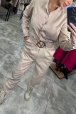 Women Autumn Long Sleeve Casual Jumpsuit