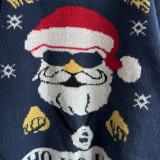 Christmas Women Knitting Santa Claus Sweater