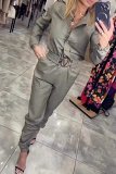 Women Autumn Long Sleeve Casual Jumpsuit