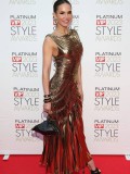 Sleeveless Sexy Shiny Color Pleated Long Evening Dress