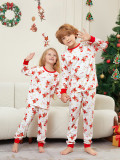 Christmas Family Wear gingerbread man print Pajama Set