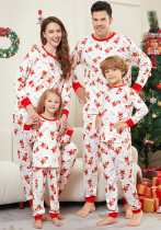 Christmas Family Wear gingerbread man print Pajama Set Christmas Family Wear gingerbread man print Pajama Set