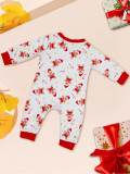 Christmas Family Wear gingerbread man print Pajama Set