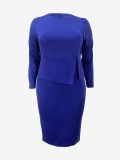 Women plus size elegant bodycon dress