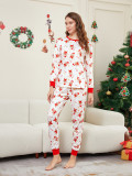 Christmas Family Wear gingerbread man print Pajama Set