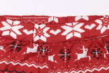 Women's Printing Long-Sleeved Loose Christmas Home Suit
