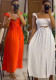 Fashion Solid Color Women's Strap Maxi Dress