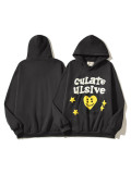 Autumn Trendy Print Fashion Casual High Street Men And Women Loose Hooded Hoodies