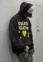 Autumn Trendy Print Fashion Casual High Street Men And Women Loose Hooded Hoodies Autumn Trendy Print Fashion Casual High Street Men And Women Loose Hooded Hoodies