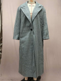 Autumn and Winter Warm Jacket Long Sleeve Turndown Collar Fleece Women's Coat