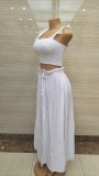 Fashion Solid Color Women's Strap Maxi Dress