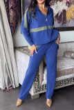 Autumn Winter Casual Long-Sleeved Hoodies Trousers 2-Piece Set