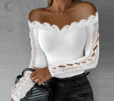 Off Shoulder Lace Top