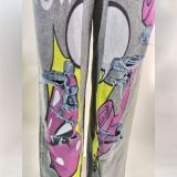 Women Ripped Wide-leg Denim Pants
