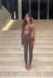 Women Beaded Bodystocking Net Jumpsuit Sexy Lingerie