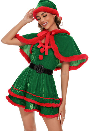 Christmas Costume Party Dress Set