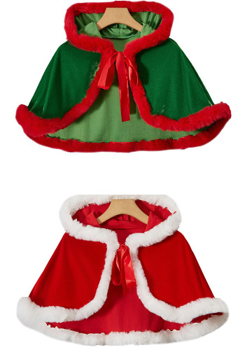 Hood Christmas Shawl Christmas Costume Party Cloak