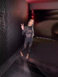 Summer Sexy Hollow Tight Fitting Knitting Jumpsuit
