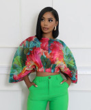 Casual Print Women's Top Fashion Wear