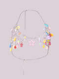 Resin Cartoon Decorative Chain Halter Neck Strap Beach Body Chain